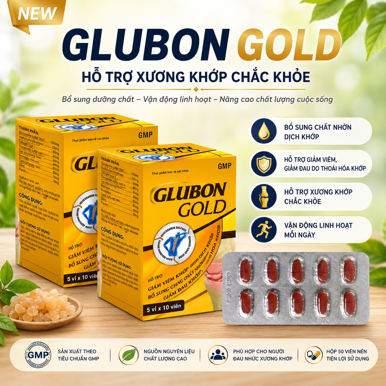 Bổ Khớp Glubone Gold